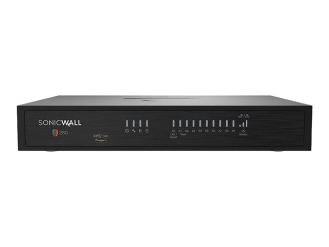 SonicWall TZ Series (Gen 8) TZ 280P - Security appliance - 1GbE - desktop