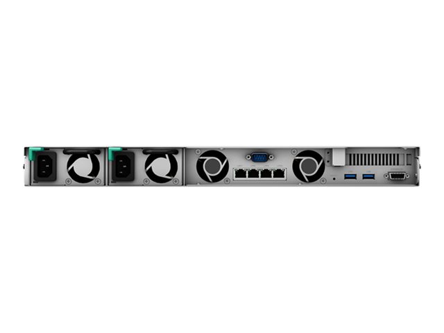 Synology RackStation RS1619xs+ - NAS server - 4 bays - rack-mountable - SATA 6Gb/s - RAID RAID 0, 1, 5, 6, 10, JBOD, RAID F1 - RAM 8 GB - Gigabit Ethernet - iSCSI support - 1U