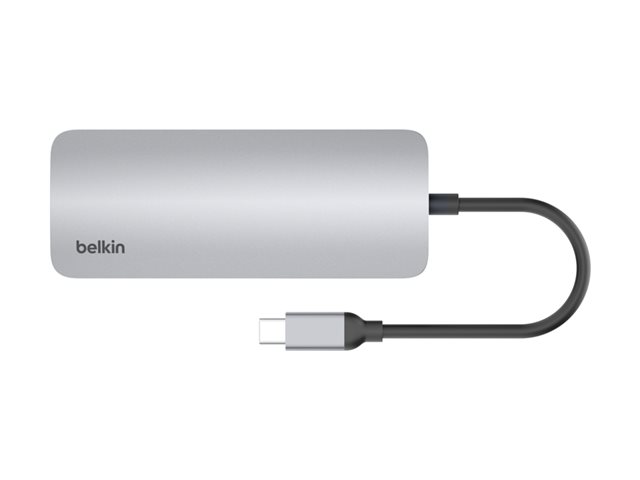 Belkin CONNECT USB-C 6-in-1 Multiport Adapter - Docking station - USB-C - HDMI - 1GbE