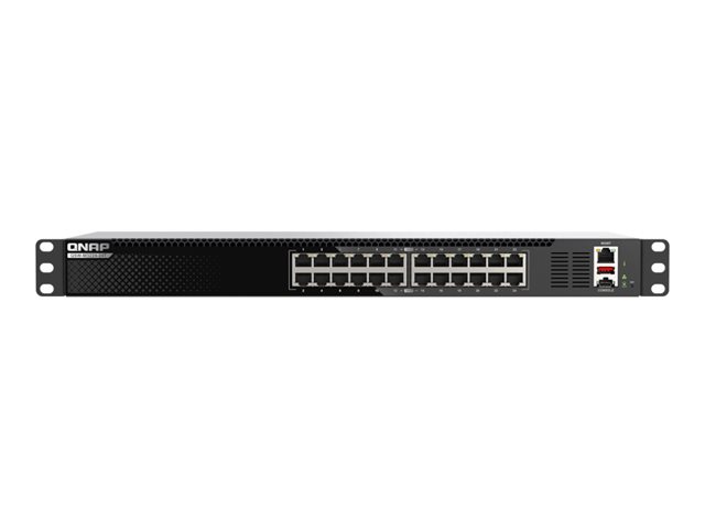 QNAP QSW-M3224-24T - Switch - L3 Lite - Managed - 24 x 100/1000/2.5G/5G/10GBase-T - rack-mountable