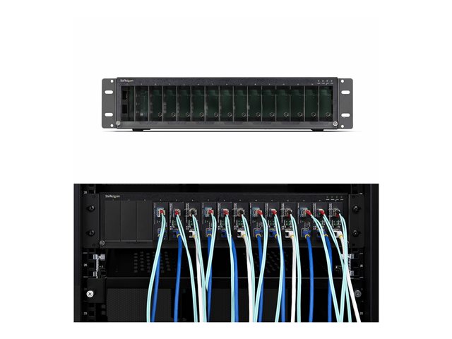 15-Slot Media Converter Chassis TAA