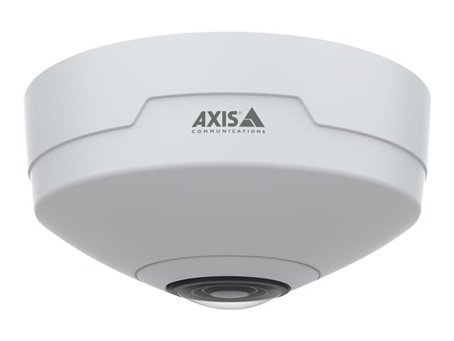 AXIS M4328-P - Network panoramic camera - fisheye - indoor - colour (Day&Night) - 12 MP - 2992 x 2992 - fixed iris - fixed focal - audio - LAN 10/100 - H.264B, H.264M, H.264H, H.265, MJPEG - PoE Class 3 - TAA Compliant