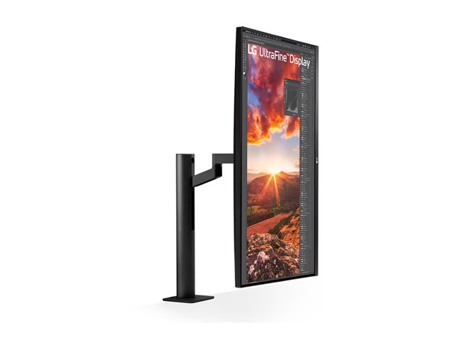 LG UltraFine Ergo 32UN880K-B - LED monitor - 32\" (31.5\" viewable) - 3840 x 2160 4K UHD (2160p) @ 60 Hz - IPS - 350 cd/m² - 1000:1 - HDR10 - 5 ms - 2xHDMI, DisplayPort, USB-C - speakers