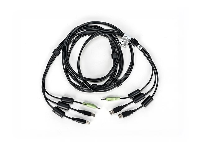 CABLE ASSY 2-USB/1-AUDIO 10FT (SCKM145)