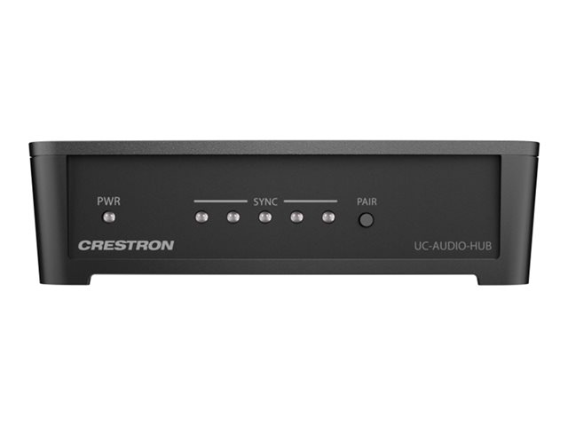 Crestron Flex UC-AUDIO-HUB - Wireless audio transceiver for speakerphone - black