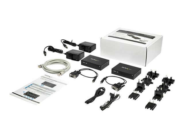 StarTech.com HDMI over CAT6 Extender - 4K 60Hz - 330ft / 100m - IR Support - HDMI Balun - 4K Video over CAT6 (ST121HD20L) - Video/audio/infrared extender - HDMI - over CAT 6 - up to 140 m