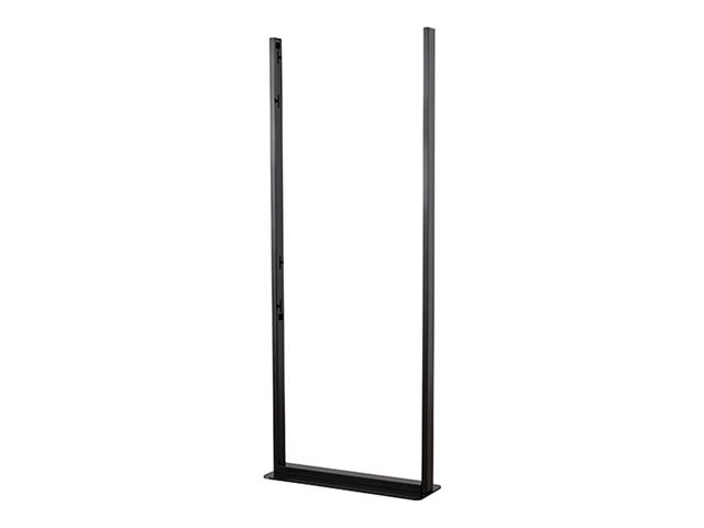 B-TECH PRO Install BT8326 - Mounting kit (floor mount) - for digital signage panel - double sided - black - screen size: 55\"