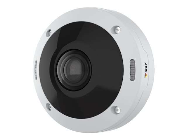 AXIS M4308-PLE - Network panoramic camera - dome - outdoor - colour (Day&Night) - 12 MP - 3840 x 2160 (panorama) / 2880 x 2880 (original) - fixed iris - fixed focal - audio - LAN 10/100 - H.264, MPEG-4, AVC, HEVC, H.265, MJPEG - PoE Class 4