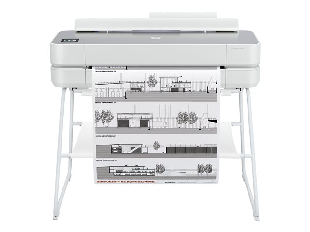 HP DesignJet Studio - Steel Edition - 24\" large-format printer - colour - ink-jet - 279 x 610 mm, Roll (61 cm x 45.7 m) - 2400 x 1200 dpi - up to 0.43 min/page (mono) / up to 0.43 min/page (colour) - USB 2.0, LAN, Wi-Fi