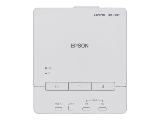 Epson EB-1485FI - 3LCD projector - 5000 lumens (white) - 5000 lumens (colour) - Full HD (1920 x 1080) - 16:9 - 1080p - ultra short-throw lens - 802.11a/b/g/n/ac wireless / LAN/ Miracast