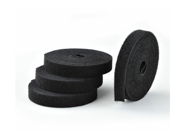 4-pack 4.6m (15ft) Hook and Loop Roll