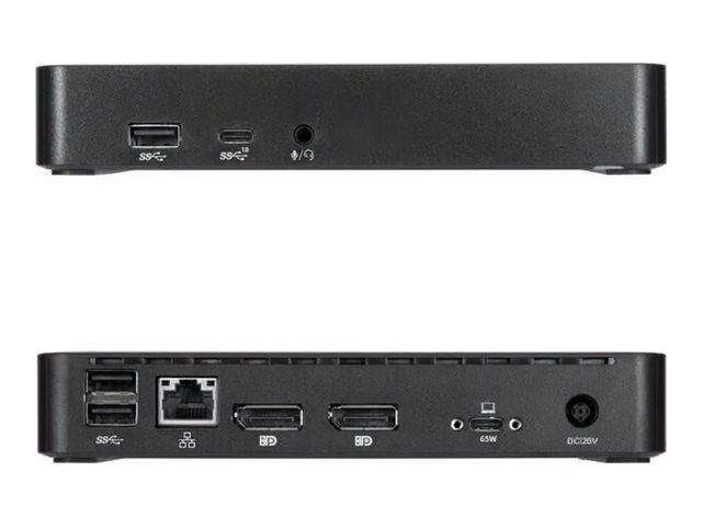 Targus - Docking station - USB-C 3.2 Gen 2 - 2 x DP - 1GbE - 100 Watt - United Kingdom, Europe