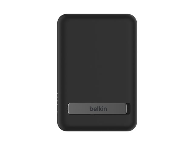 Magnetic Wireless Power Bank with kick stand 5,000mAh Black