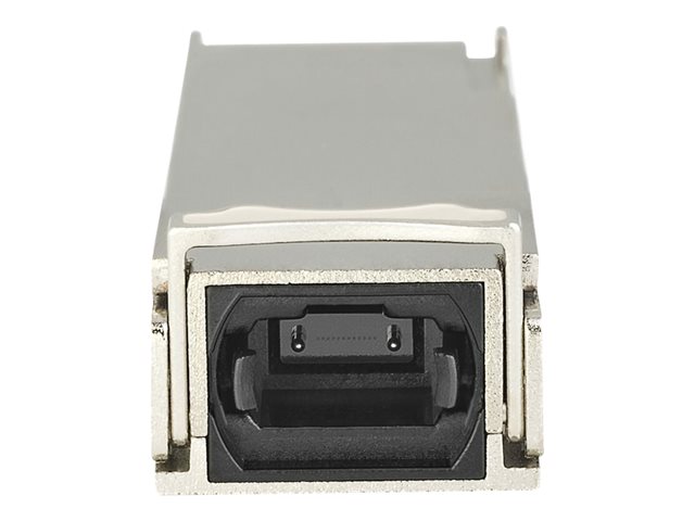 StarTech.com HPE 747698-B21 Compatible QSFP+ Module, 40GBASE-SR4, 40GbE Multi Mode Fiber Optic Transceiver, 40GE Gigabit Ethernet QSFP+, MPO 400m, 850nm, DDM, HPE BladeSystem, c-Class - Lifetime Warranty (747698-B21-ST) - QSFP+ transceiver module (equivalent to: HP 747698-B21) - 40 Gigabit LAN - 40GBASE-SR4 - MPO multi-mode - up to 400 m - 850 nm