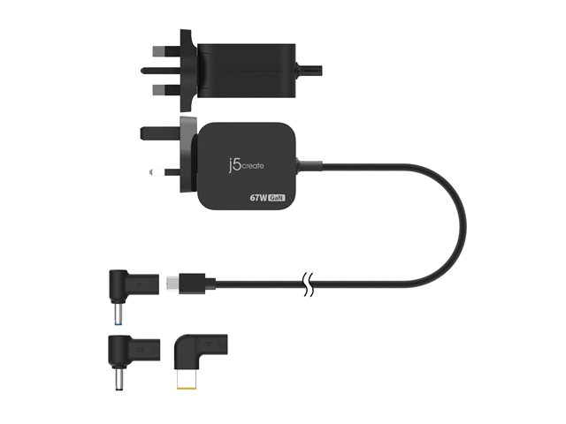 67W GaN PD USB-C Mini Charger with 3 of