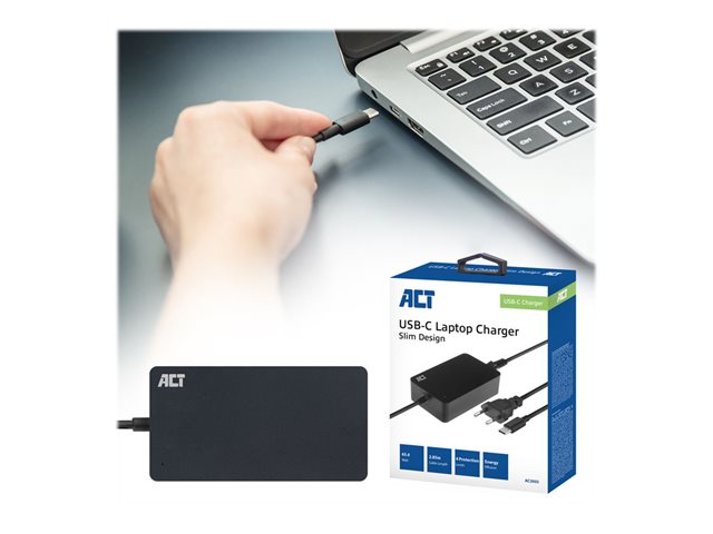 Netspanningsadapter - 100-240 Volt wisselstroom V - 65 Watt