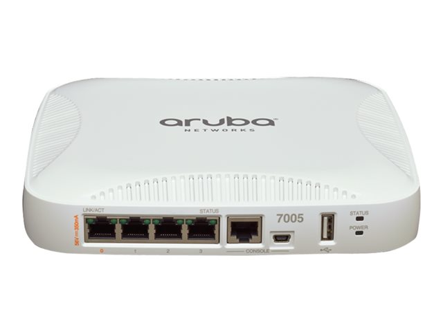 HPE Aruba 7005 (EG) - Network management device - 4 ports - 1GbE - DC power