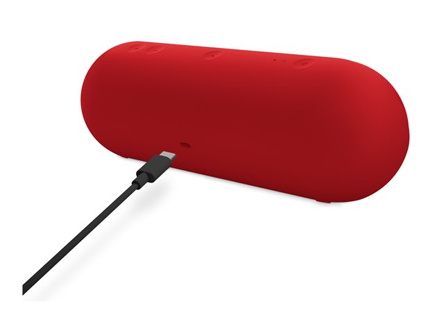 Beats Pill - Speaker - for portable use - wireless - Bluetooth - App-controlled - statement red