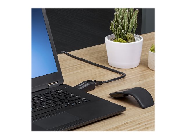 StarTech.com USB 3.0 to Gigabit Ethernet NIC Network Adapter - 10/100/100 Mbps Network Adapter - USB to Ethernet LAN Adapter - USB to RJ45 (USB31000NDS) - Network adapter - USB 3.0 - Gigabit Ethernet - black
