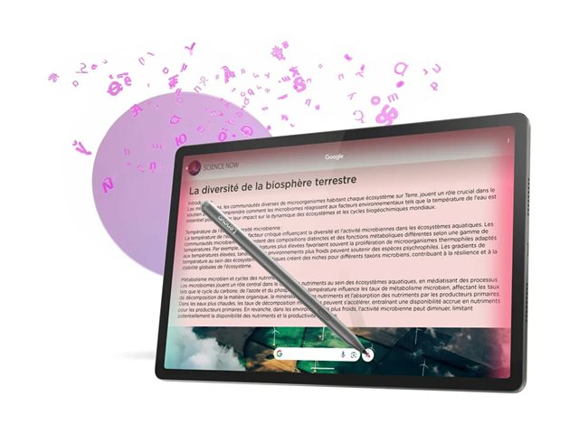Lenovo Idea Tab Pro ZAE4 - Tablet - Android 14 or later - 128 GB UFS card - 12.7\" LTPS (2944 x 1840) - microSD slot - luna grey