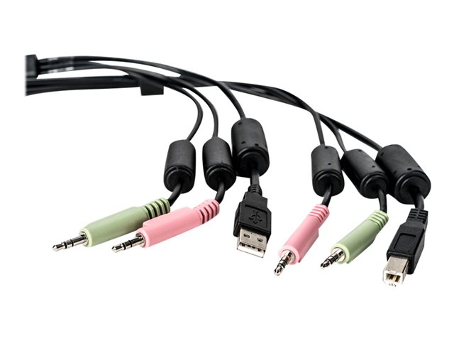 CABLE ASSY 1-USB/2-AUDIO 10 FT