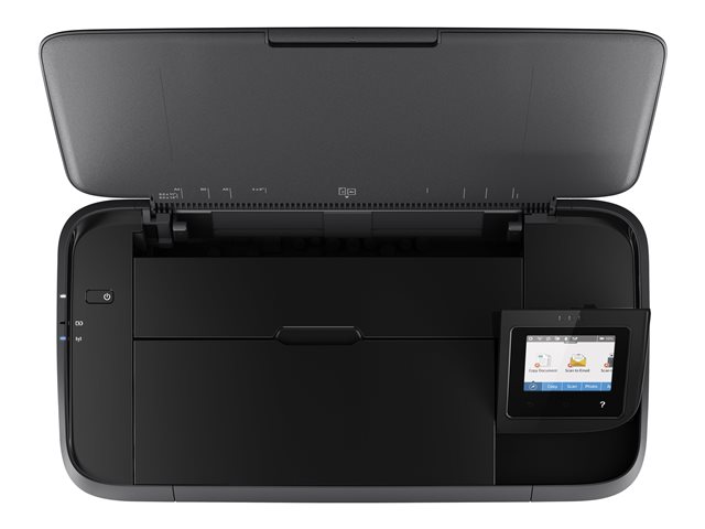 HP Officejet 250 Mobile All-in-One - Multifunction printer - colour - ink-jet - Legal (216 x 356 mm) (original) - A4/Legal (media) - up to 8 ppm (copying) - up to 10 ppm (printing) - 50 sheets - USB 2.0, USB host, Wi-Fi