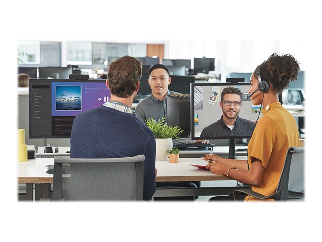Logitech Zone Wired - Headset - on-ear - wired - USB-C - graphite