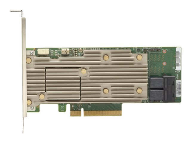 Lenovo ThinkSystem 930-8i - Storage controller (RAID) - 8 Channel - SATA / SAS 12Gb/s - low profile - RAID RAID 0, 1, 5, 6, 10, 50, JBOD, 60 - PCIe 3.0 x8 - for ThinkSystem SR630 V2, SR645, SR650 V2, SR665, SR670 V2, SR850 V2, SR860 V2, ST50, ST650 V2