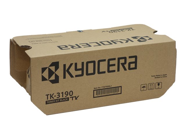 Kyocera TK 3190 - Black - original - toner kit - for ECOSYS M3655, M3660, M3860, P3055, P3060, P3155, P3260