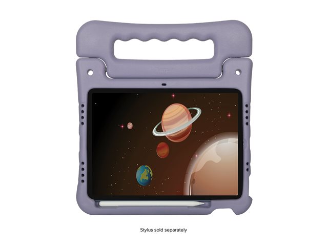 Targus Kids - Back cover for tablet - antimicrobial - EVA form, fibreglass - purple - for Apple 10.9-inch iPad (10th generation), 10.9-inch iPad Air (4th generation, 5th generation), 11-inch iPad Air (M2, M3), 11-inch iPad Pro (1st generation, 2nd generation, 3rd generation, 4th generation)