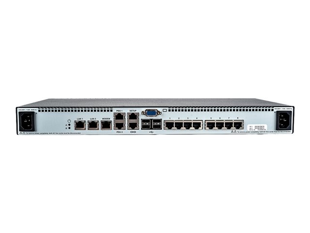 8 port 1 digital KVM dual Power Supp