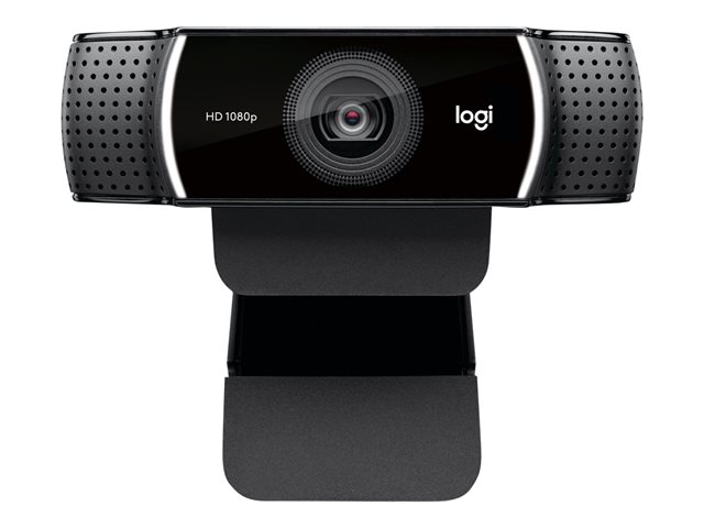Logitech HD Pro Webcam C922 - Webcam - colour - 720p, 1080p - H.264