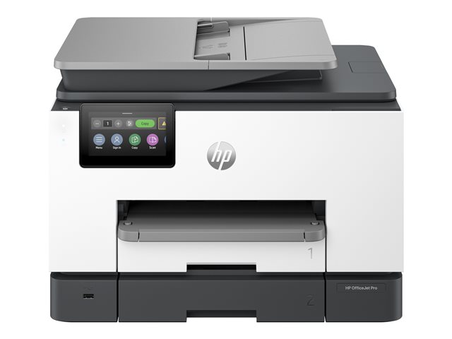 HP Officejet Pro 9130b All-in-One - Multifunction printer - colour - ink-jet - Legal (216 x 356 mm) (original) - A4/Legal (media) - up to 23 ppm (copying) - up to 25 ppm (printing) - 250 sheets - 33.6 Kbps - USB 2.0, LAN, Wi-Fi(ac), USB host