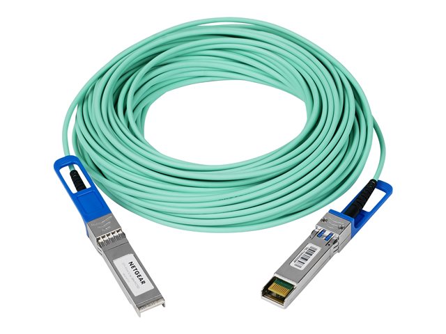 NETGEAR - 10GBase rechtstreekse aansluitkabel - SFP+ (M) naar SFP+ (M) - 20 m - glasvezel - actief
