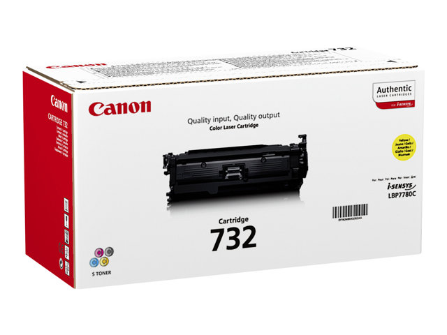 Canon 732 Y - Yellow - original - toner cartridge - for i-SENSYS LBP7780Cx