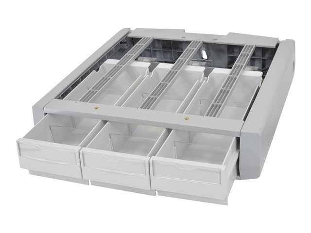 Ergotron StyleView Supplemental Storage Drawer, Triple - Mounting component (drawer module) - grey, white