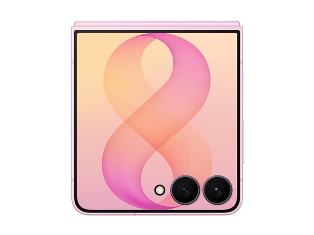Samsung Galaxy Z Flip8 - 5G smartphone - dual-SIM - RAM 12 GB / Internal Memory 512 GB - OLED display - 6.9\" - 6.9\" - 2520 x 1080 pixels 2520 x 1080 pixels (120 Hz) - 2x rear cameras 50 MP, 12 MP - front camera 10 MP - pink