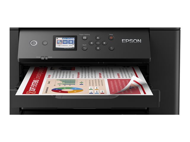 Epson WorkForce WF-7310DTW - Printer - colour - Duplex - ink-jet - A3 - 4800 x 2400 dpi - up to 25 ppm (mono) / up to 12 ppm (colour) - capacity: 500 sheets - USB 2.0, LAN, Wi-Fi(n)
