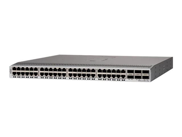 Cisco Nexus 93108TC-EX - Switch - Managed - 48 x 10GBase-T + 6 x 40 Gigabit / 100 Gigabit QSFP28 - rack-mountable