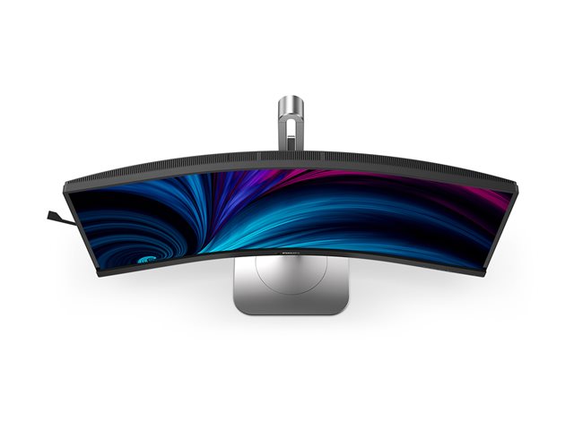 Philips 34B2U5600C - 5000 Series - LED monitor - curved - USB - 34\" - 3440 x 1440 WQHD @ 120 Hz - VA - 300 cd/m² - 4000:1 - 4 ms - 2xHDMI, DisplayPort, USB-C - speakers - charcoal
