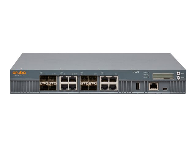 HPE Aruba 7030 (RW) Controller - Network management device - 1GbE - 1U - rack-mountable