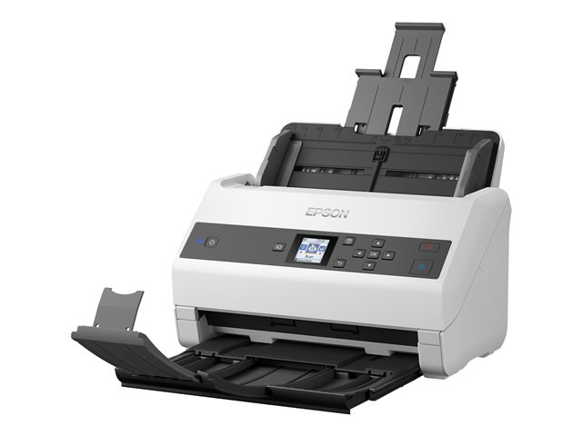 Epson WorkForce DS-870 - Document scanner - Contact Image Sensor (CIS) - Duplex - A4 - 600 dpi x 600 dpi - up to 65 ppm (mono) / up to 65 ppm (colour) - ADF (100 sheets) - up to 7000 scans per day - USB 3.0