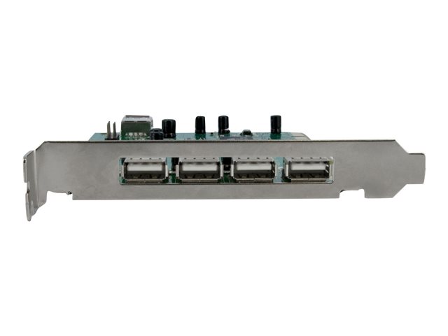 StarTech.com 7 Port PCI USB Card Adapter - PCI to USB 2.0 Controller Adapter Card - Full Profile Expansion Card (PCIUSB7) - USB adapter - PCI - USB, USB 2.0 - 7 ports