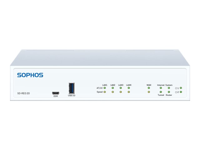 SD-RED 20 Rev.1 Appliance - with multi-region power adapter