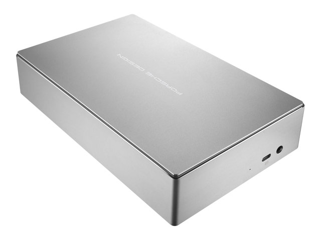 LaCie Porsche Design Desktop Drive - Hard drive - 4 TB - external (desktop) - USB 3.0 - silver
