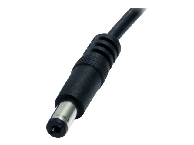 StarTech.com 2m USB to Type M Barrel Cable - USB to 5.5mm 5V DC Cable - USB to Barrel Jack 5V DC Plug (USB2TYPEM2M) - Power cable - USB (power only) (M) to DC jack 5.5 mm (M) - 2 m - molded - black