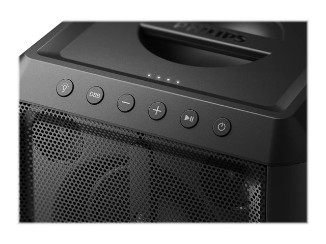 Philips TAX4207 - Party speaker - 2.1-channel - wireless - Bluetooth - 50 Watt