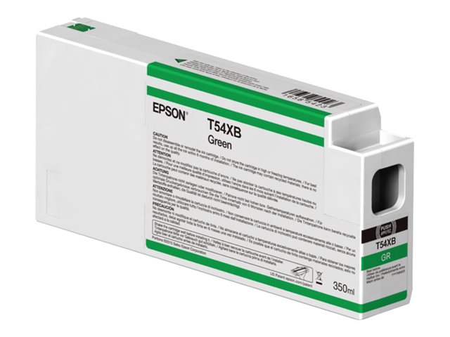 Singlepack Green T54XB00 UltraChrome HDX/HD 350ml