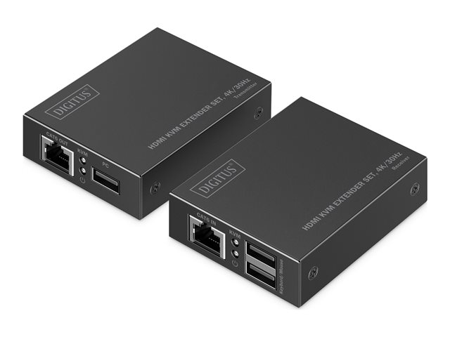 HDMI KVM Extender Set 4K/30Hz 40/70 m Po