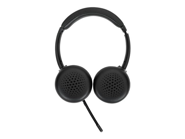Targus AEH104GL - Headset - on-ear - convertible - Bluetooth - wireless, wired - 3.5 mm jack - noise isolating - black